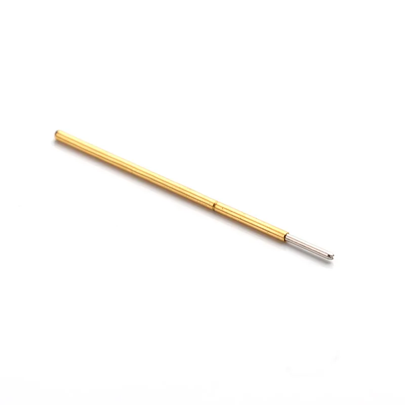 P038-F For Testing Circuit Board Instrument Voltage Test Probe Spring Phosphor Copper Tube Gold Plated Electronic Instrument