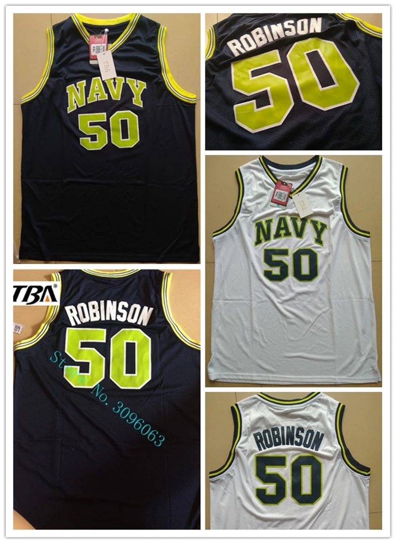 david robinson navy jersey