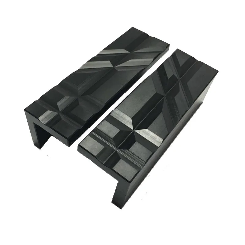 

Vise Jaws Multipurpose 4" for Any Metal Vise,Magnetic Reversible Pads Clamps Flat or Round Products Rifle Bolt Barrel kxs11020