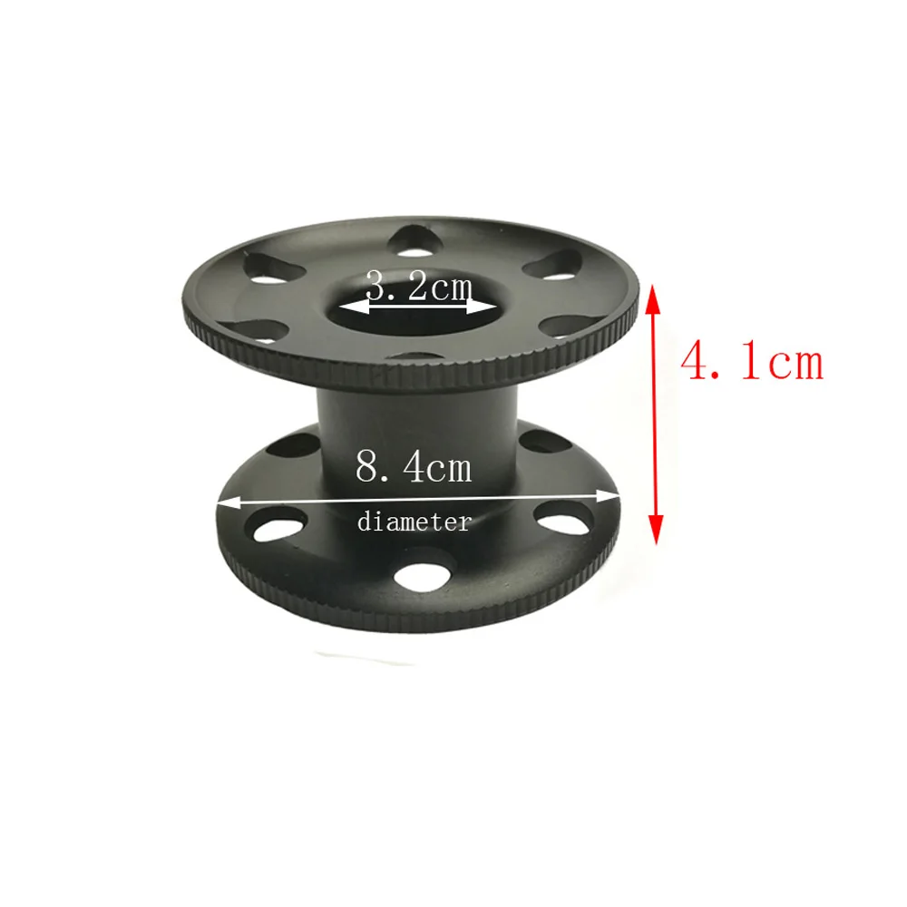 Small Compact Blank Finger Reel Guide Line Spool for underwater Scuba Diving 