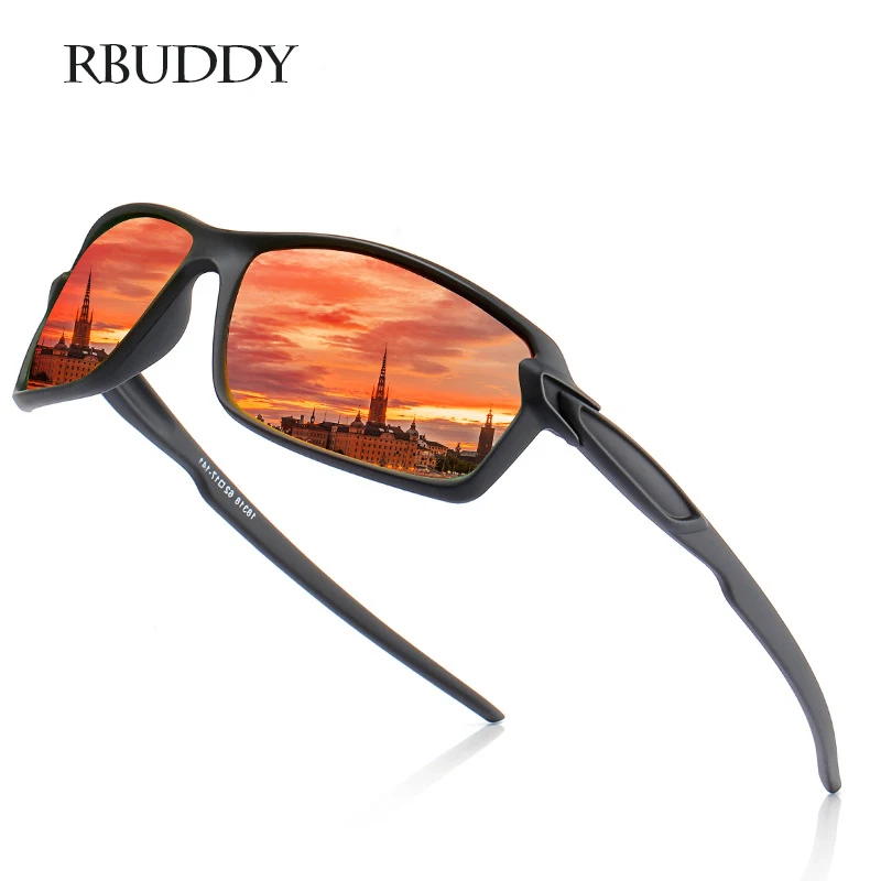 

RBUDDY Unisex Optical Brand Design Polarized Sunglasses Men Fashion Sport Eyewear Sun Glasses Travel Fishing Oculos Gafas De Sol