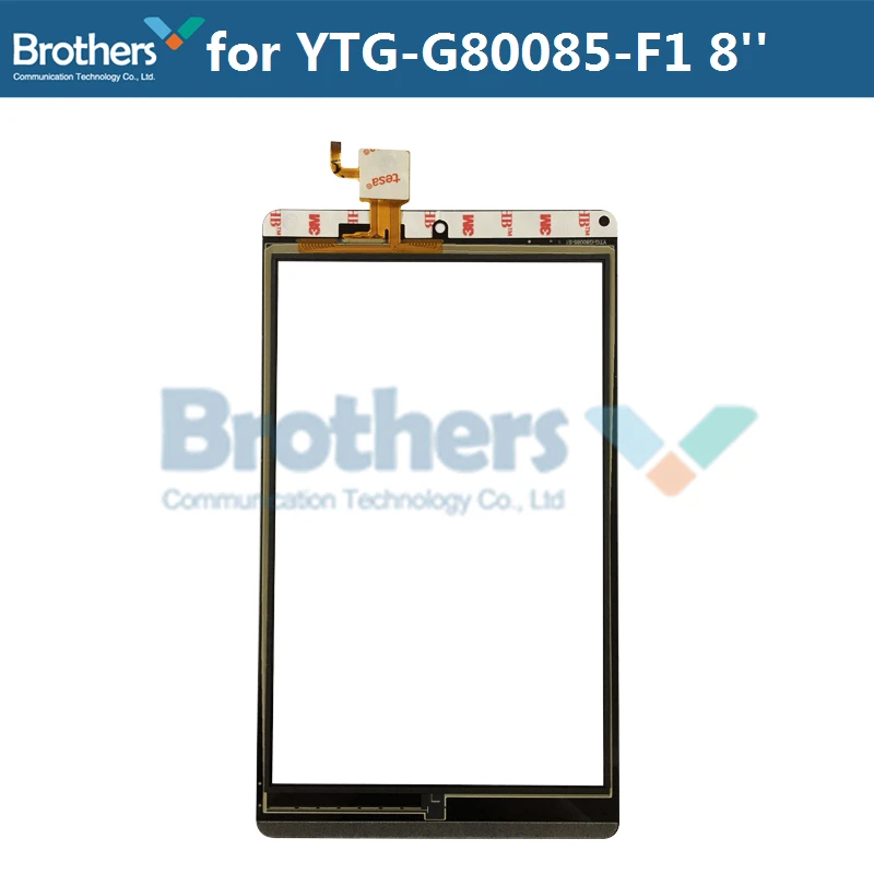 100% Новый 8 "Сенсорный экран планшета для ytg-g80085-f1 Черная передняя Планшеты touch Панель Стекло Замена Планшеты touch Панель