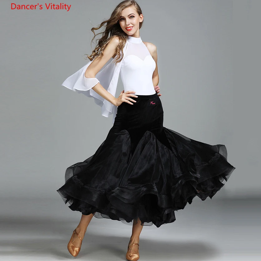 Conjunto De Baile De Sal n De 2 Piezas Para Mujer Traje De Actuaci n 