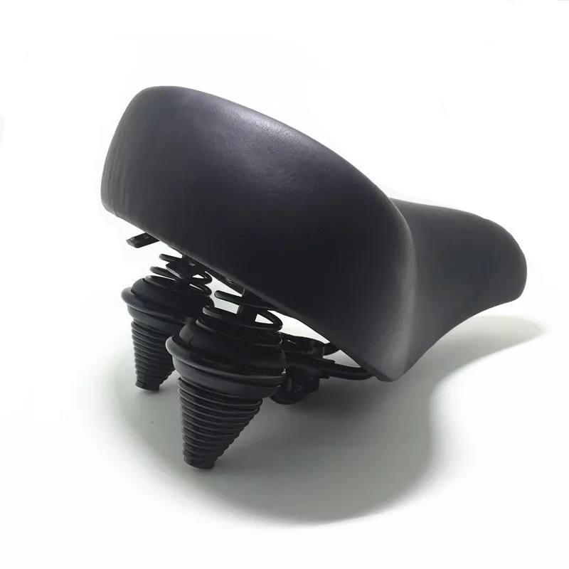 

Q1052 Bicycle large saddle Europe and the United States style beach retro car shock absorbers comfort saddle seat cushion seat