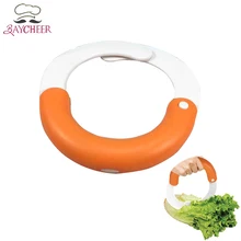 Baycheer Creative Round Vegetable Chopper Cutter Salad Shears Kitchen Tools