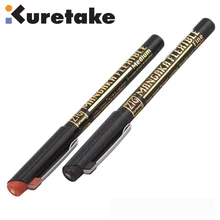 ZIG Kuretake маркер ручка Mangaka гибкие ручки для рисования ручка комиксов мультфильм на водной основе F& M наконечник черный коричневый Scriptliner Япония