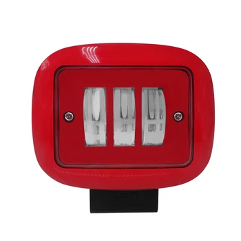 

Working Light Red Square 30W Off-Road Vehicle LampLed Light Bar Waterproof Car & Motorcycle Accessories Work Lamps Drving Light