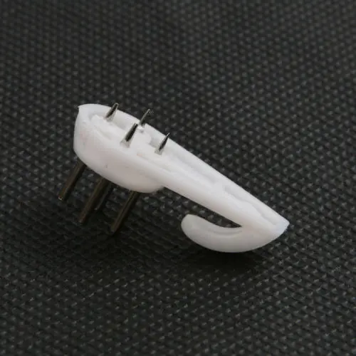 

Top Quality50pcs White Painting Photo Frame hook Plastic Invisible Wall Mount Photo Picture Nail Hook Hanger