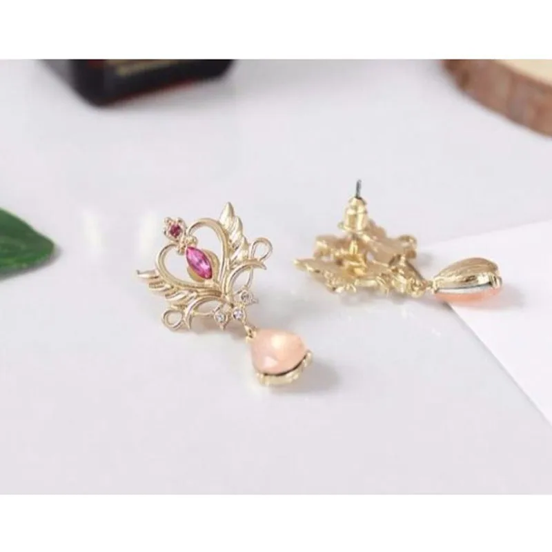 Sailor Moon 25th anniversary Neo Queen Serenity Tiara Earrings Cosplay Anime (6)