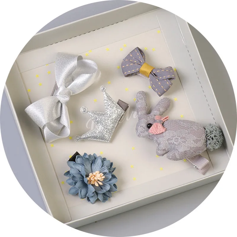 Boutique-1Set-Fashion-Glitter-Bow-Flower-Hairpins-Solid-Cartoon-Animal-Hair-Clips-Princess-Headwear-Hair-Accessories (2)