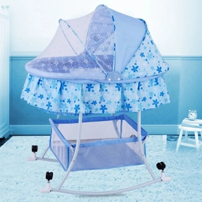 Rocker, Plus Mosquito Net, Multi function, Baby Swing Bed, Baby Cradle