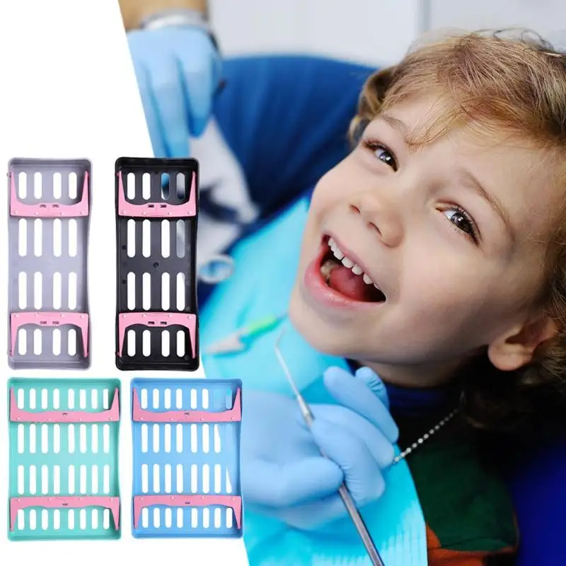 Зубная пластиковая стойка для стерилизации хирургическая коробка Дезинфекция инструментов коробка