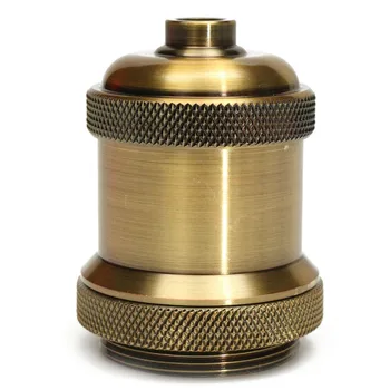 

E26/E27 Bulbs Bases Retro Light Socket Vintage Aluminium Lamp Holder Screw Thread Supplies Antique Keyless Home Pendant