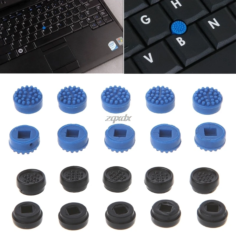 10Pcs Blue Mouse Pointer Trackpoint Cap for Dell D420 D620 D820 E6400 Laptops 