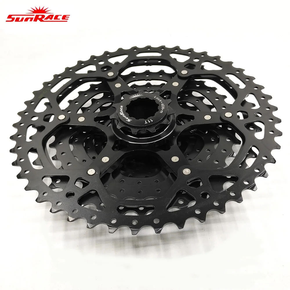 Sunracing 10 скоростей 11-40 t/11-42 t/11-46 T mtb велосипед свободного хода кассета широкое соотношение mtb велосипед свободного хода кассета