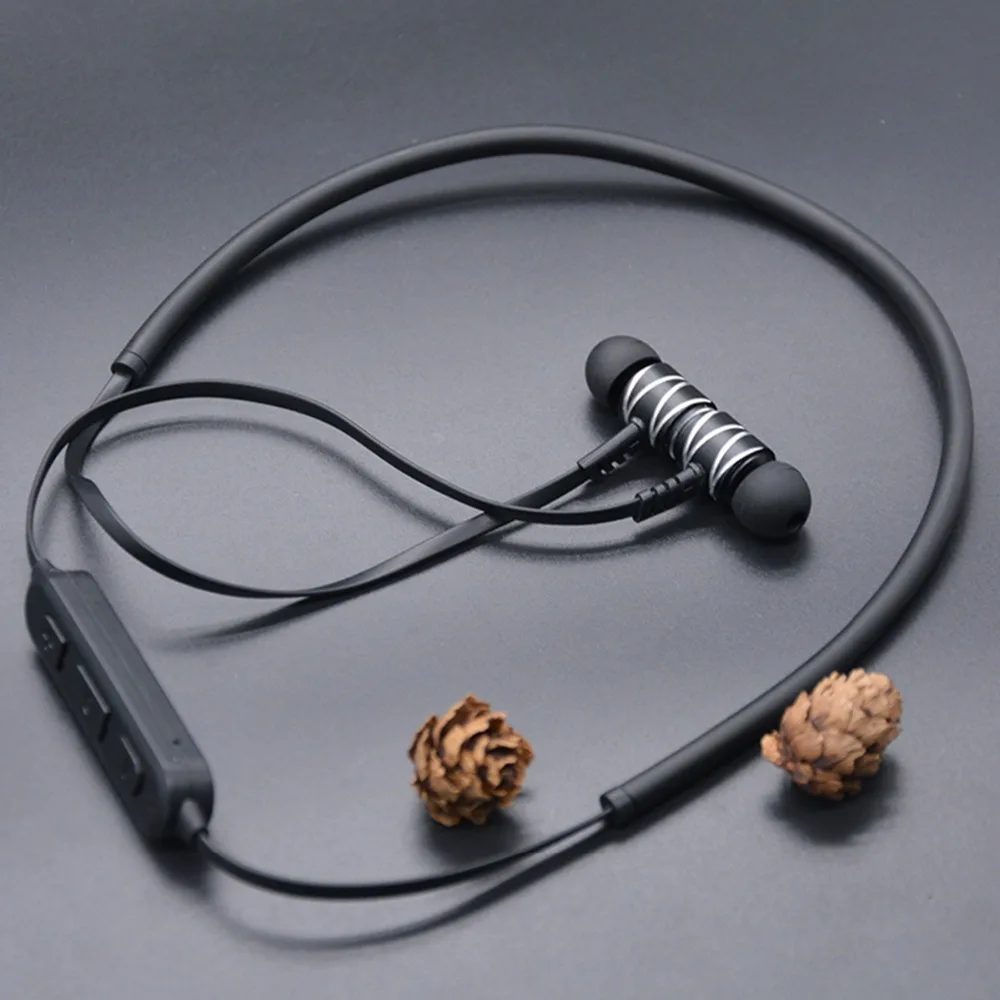 SOONHUA Magnetic Bluetooth Headphone Wireless Sports Earphone V4 2 Stereo Fone de ouvido Support TF card For iPhone Samsung