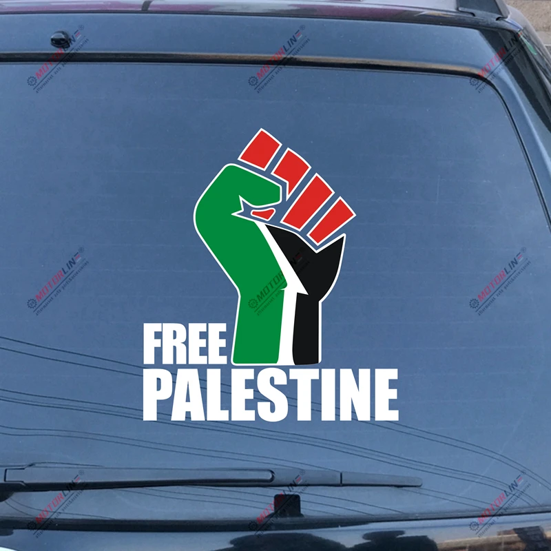 

Free Palestine Israel Muslim Arab Gaza Decal Sticker Car Vinyl Reflective Glossy