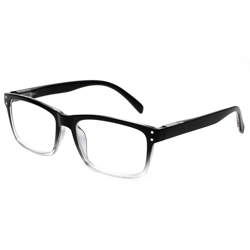 Henotin Reading Glasses men and women Retro  Spring Hinge rectangular frames Quality eyeglasses include sun readers 2