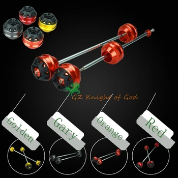 

For Yamaha MT-07 FZ07 2014-2017 Motorcycle 3D Rear Axle Fork Crash Sliders Wheel Protector 4 colors