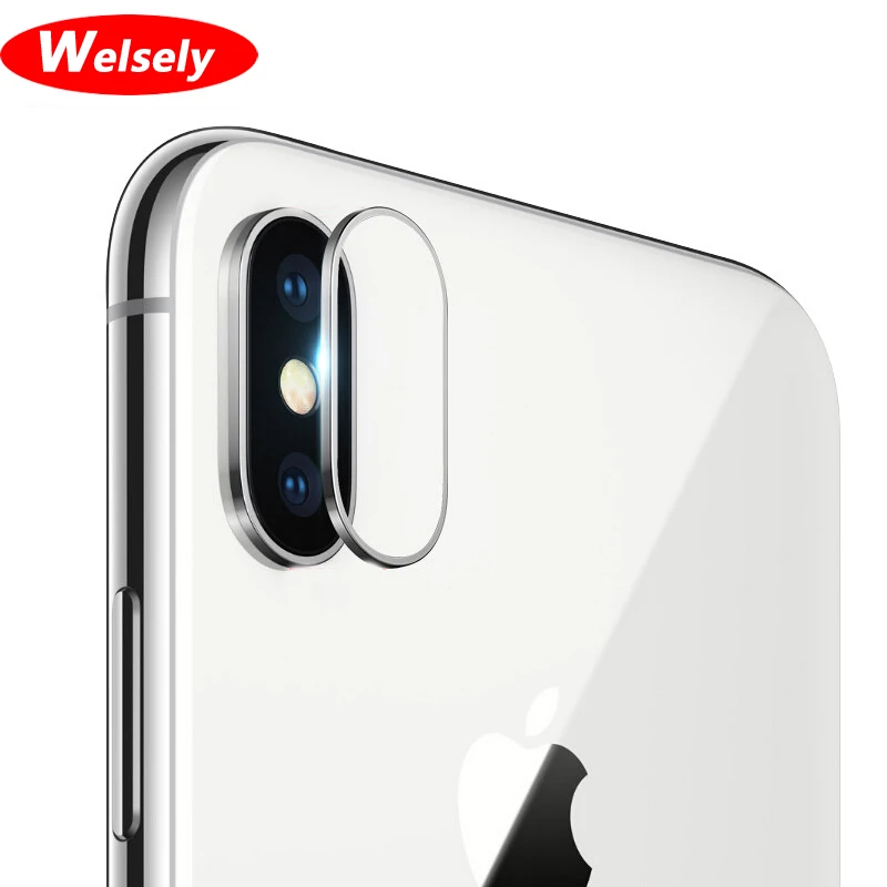 

Welsely Luxury Rear Camera Lens Protective Ring Cover Protector For iPhone xs iphone xs max Metal Protection Case Accessories