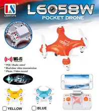High quality Mini rc Helicopter Wifi FPV Transmission Camera RC drone 3D Flip RC Quadcopter Hobby Mobile Control Children Toy