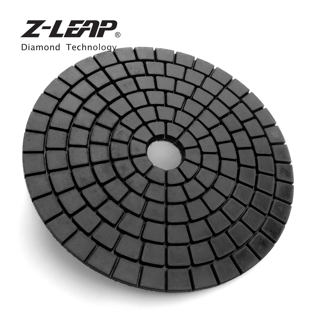 Z LEAP Black Buffing Pad 6" 150mm Diamond Polishing Pad for Dark Color