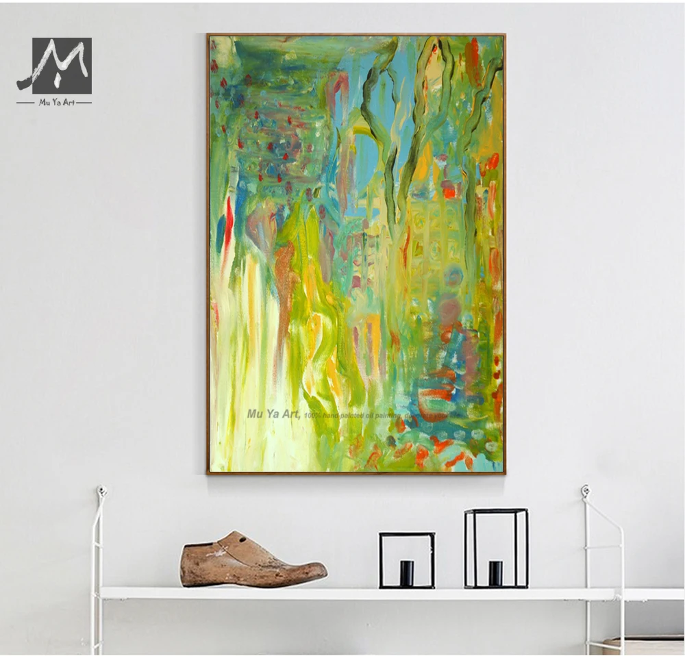 Large Vertical modern painting decorative pictures abstract art ... Large Vertical modern painting decorative pictures abstract art ...