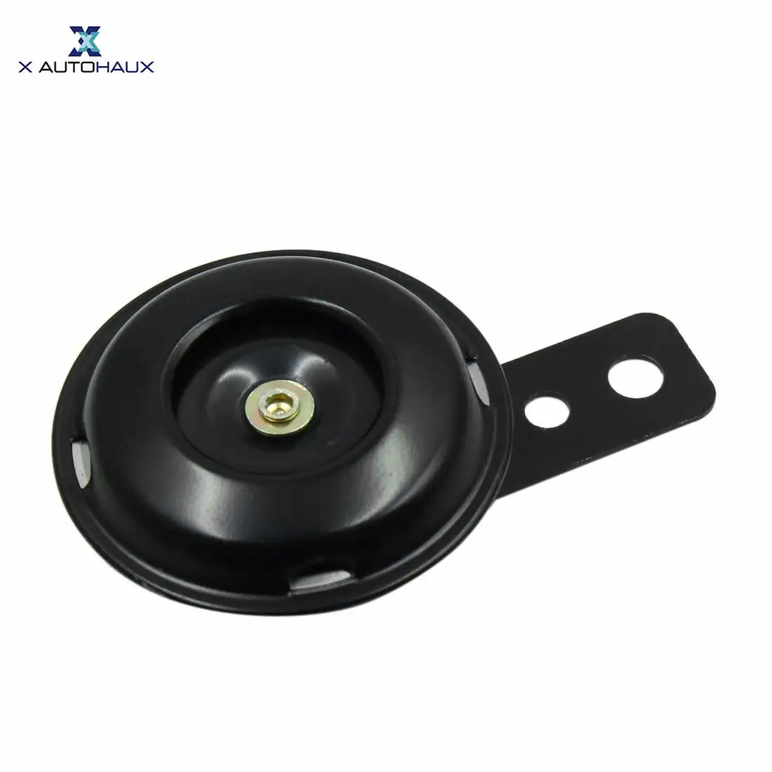 

X Autohaux Universal Electric Loud Disc Car Horn Vehicle Speaker 90dB-100dB DC 12V Black