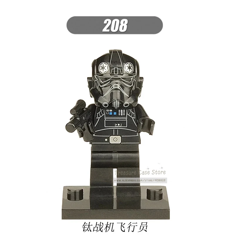 

NO.208 X-Wing pilot figure Star Wars Building Toys Blocks