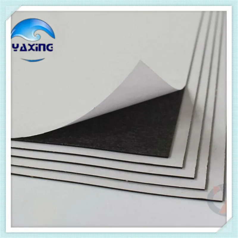 5PCS sheet A4 Thickness 1mm Rubber Strip Tape Flexible