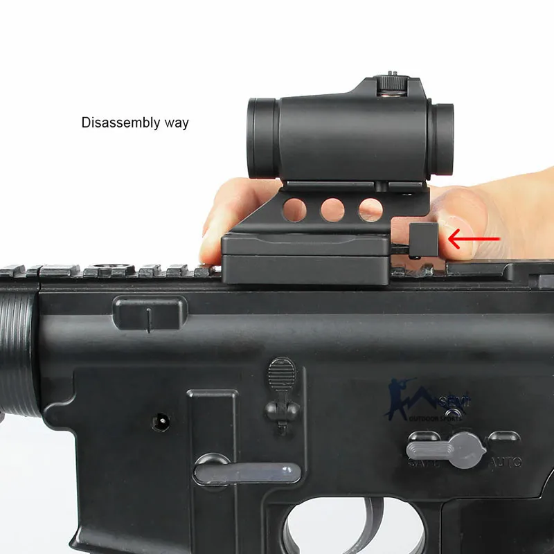 PPT SID Riser Mount тактическое крепление для T1 T2 RMO Red Dot прицел M16 M14 AK47 AR15 в пистолет страйкбол аксессуар OS24-0208