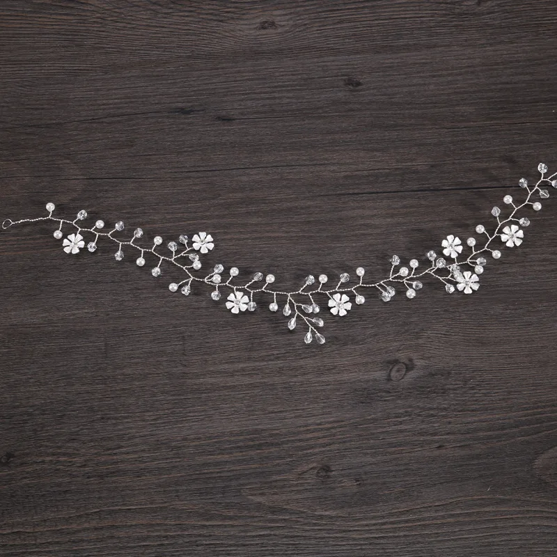 Silver Headbands Flower (3)