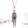 Europe And The United States 2022 New Doll Pendant Necklace Women Long Chain Fashion Statement Jewelry collier femme ► Photo 2/6