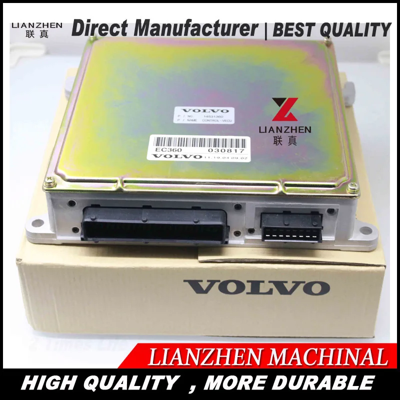 

14531360 EC360 EC360BLC EC360B Replacement parts volvo excavator VECU controller with Program