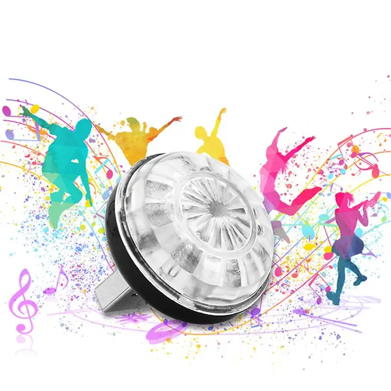 Светодиодный USB автомобильный атмосферный светильник 5 в RGB Мини Романтический 3 Вт праздничный светильник s DJ музыкальная звуковая лампа для USB-C поверхности телефона Наслаждайтесь футболом