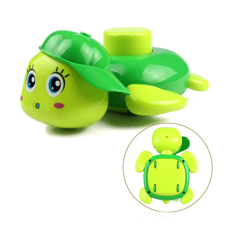 

Kids Cartoon Turtle Water Spray Baby Bath Toys with Sliding Wheels for Children Beach Educational Juguetes Boys Girls Funny Game