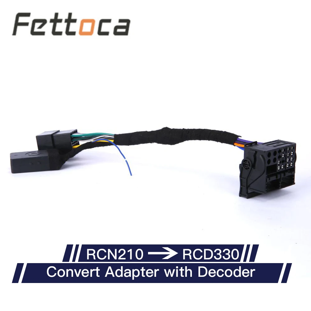 RCN210 к RCD330 Штекерный конвертер с can шиной симулятор Plug & Play ISO Quadlock адаптер кабель