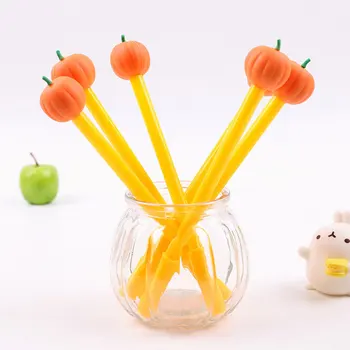 

2 pcs Cute squash vegetable gel pen writing pens kawaii stationery caneta material escolar office school supplies papelaria