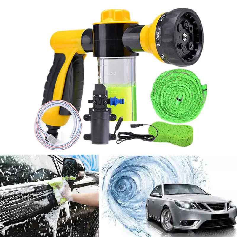 

High Pressure Pump 130PSI DC 12V Durable Self-Priming