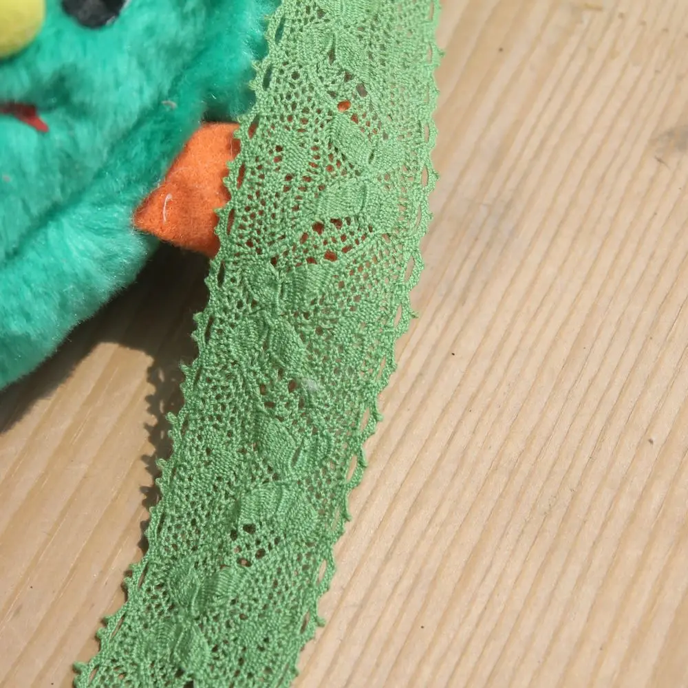 1/meter green cotton lace 3cmLace AliExpress