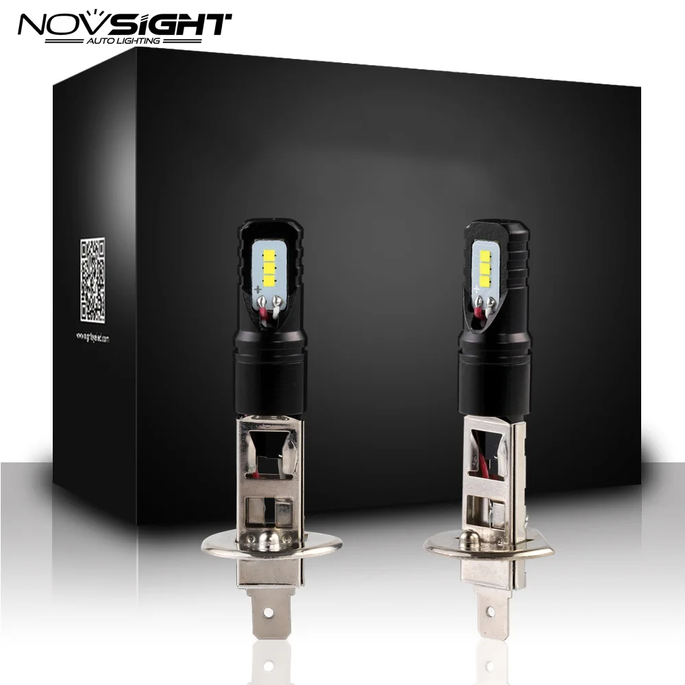 

Novsight h7 Led Car Fog Light Bulbs 80W 800LM CSP LED Headlamp 6500K 12V CSP Auto Led h4 led H11 Fog Lamp Car Accessories