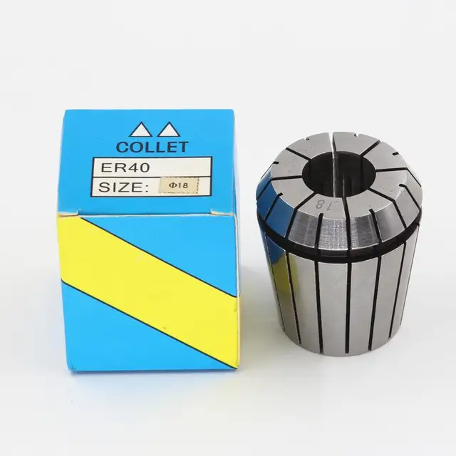 ER40 18 . ER collet. Collet. Material 65 Mn spring steel. Accuracy 0