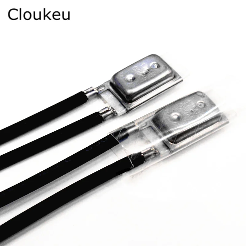 

5Pcs 17AM Temperature Switch Thermal control Overcurrent protector 60/65/70/75/80/85/90/95/100/105/110/115/120/125 Centigrade
