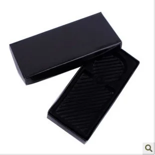 

Gift black individual packaging gift box general flock printing gift box general