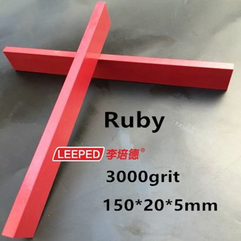

LEEPED Brand Professional Fixed Angle 3000 grit Ruby Kitchen Knife Sharpener Stones Whetstone