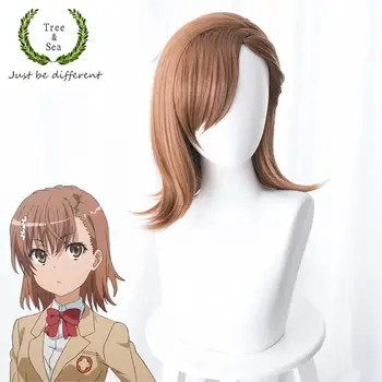 

Toaru Kagaku no Railgun S women Mikoto Misaka cosplay wig railgun To Aru Majutsu no Index Misaka Mikoto hair costumes