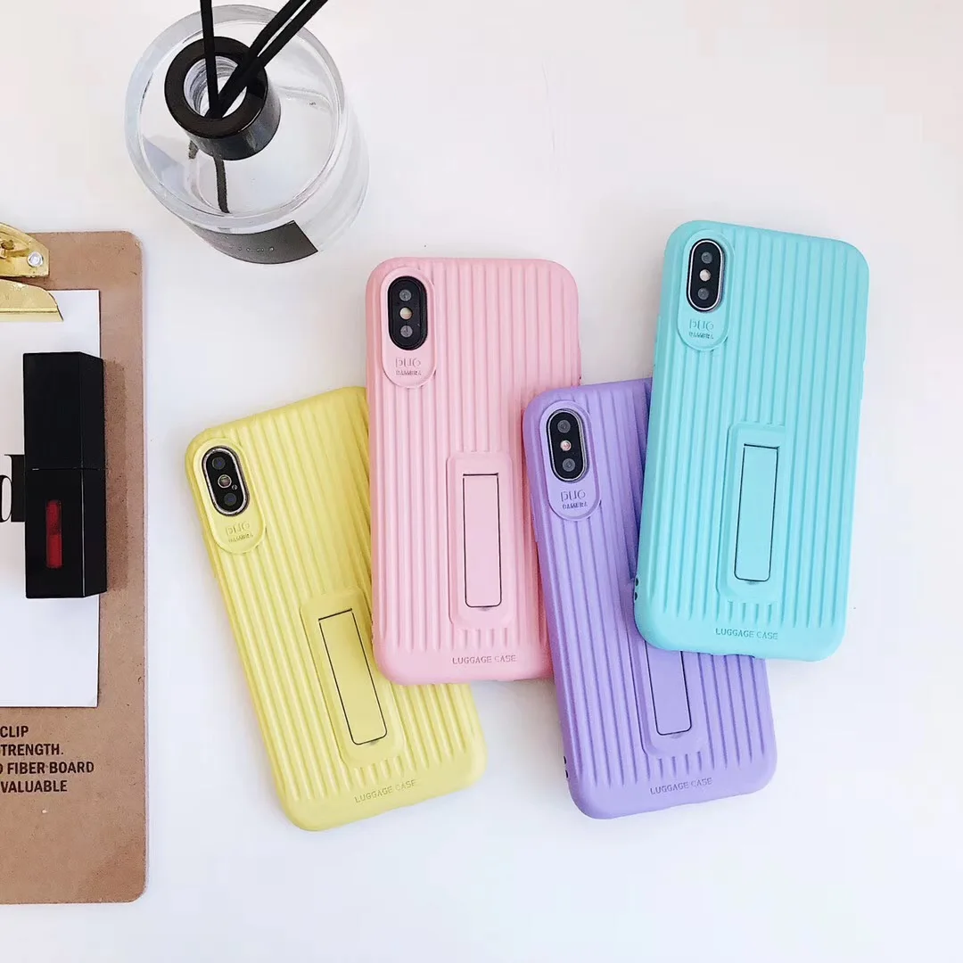 Горячая новинка простой чехол ярких цветов для iPhone Xs MAX Xr X 6 6splus 7 8 plus мягкий из ТПУ