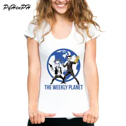 Новая 2018 Футболка женская еженедельная планета с принтом Футболка крутая Бесконечная война дизайн с короткими рукавами футболка Camisetas Mujer