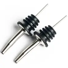 Креативная бутылка Красного вина из нержавеющей стали, пробка для бутылок, кухонные принадлежности, бутылка для вина, насадка с носиком LX1407