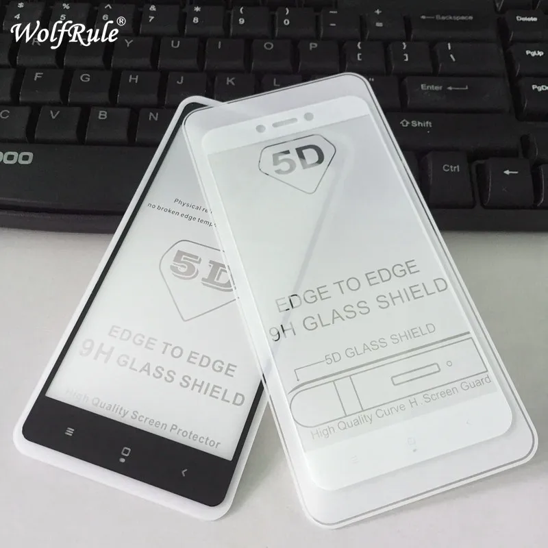 

5D Full Glue Cover Tempered Glass Xiaomi Redmi 4X Screen Protector Phone Film sFor Xiaomi Redmi 4X Full Glue Glass Redmi 4X